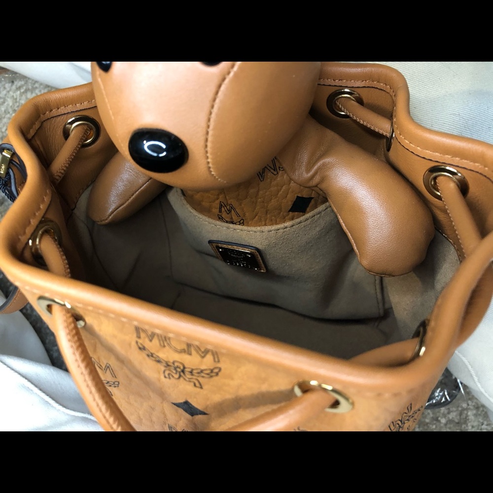 MCM Rabbit Drawstring Bag - Picture 7 of 8